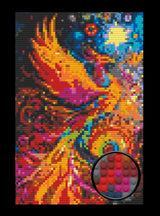 Abstract Phoenix  Bricked Mosaic Home Decor 20x30" — photo 1