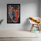 Baboon Abstract Bricked Mosaic Home Decor 20x30" — photo 2