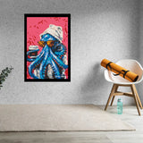 Baboon Abstract Bricked Mosaic Home Decor 20x30" — photo 2
