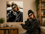Custom Bricked Mosaic Portrait 30x40" — photo 5