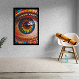 Eye Abstract Bricked Mosaic Home Decor 20x30" — photo 2
