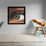 Eye Art Abstract Home Decor Bricked Mosaic Portrait 20x20 — photo 2