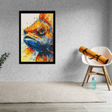 Goldfish Abstract Bricked Mosaic Home Decor 20x30" — photo 2