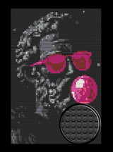 Swag Statue Bricked Mosaic Home Decor 20x30" — photo 1