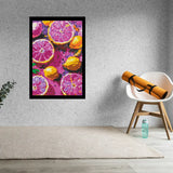Purple Lime Bricked Mosaic Home Decor 20x30" — photo 2