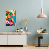Buddha Wall Art - Symbolic Beauty and Inspiration Bricked Mosaic Home Decor 20x30" — photo 2