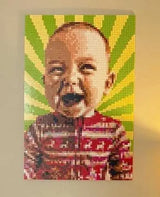Custom Bricked Mosaic Portrait 20x30" — photo 4