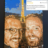 Custom Bricked Mosaic Portrait 20x30" — photo 5
