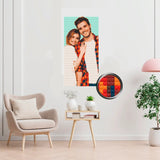 Custom Bricked Mosaic Portrait 20x40" — photo 3