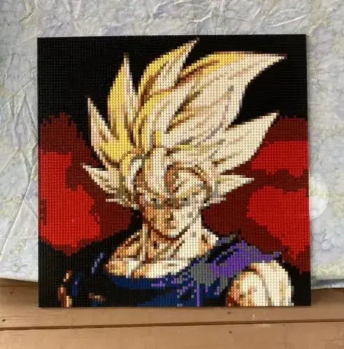 Custom Bricked Mosaic Portrait 30x30" - Memobrick