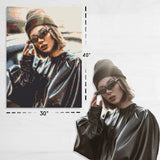 Custom Bricked Mosaic Portrait 30x40" — photo 1