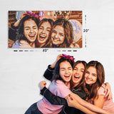 Custom Bricked Mosaic Portrait 40x20" — photo 1