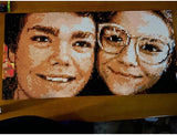 Custom Bricked Mosaic Portrait 40x30" — photo 6