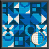 DECO ART  Home Decor Bricked Mosaic Portrait 20x20 — photo 1